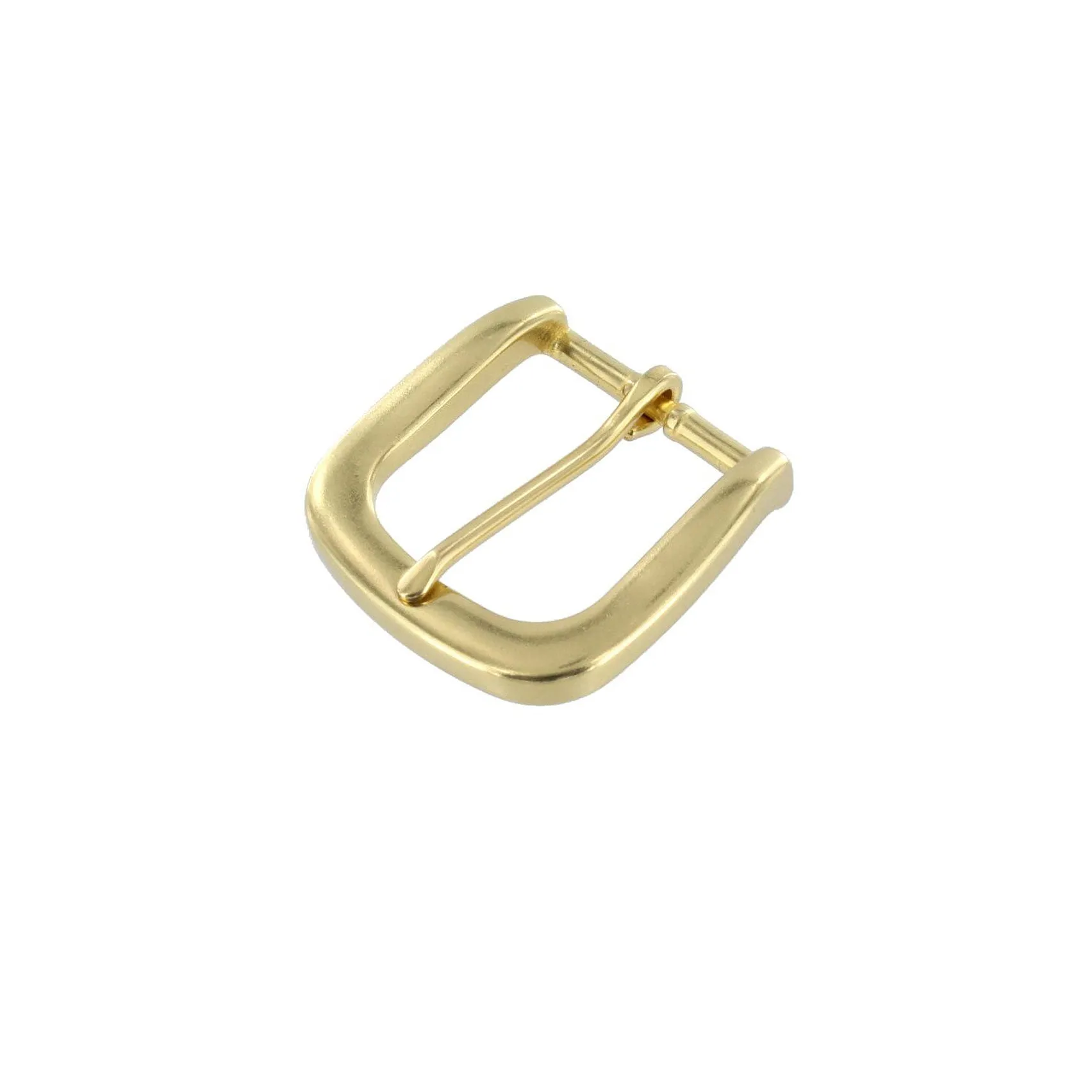 1 1/2" Raven Classic Belt with Oxford Cocktail Buckle in Brass