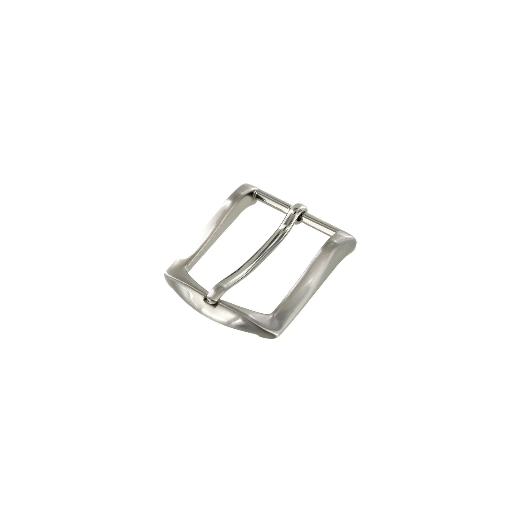 1 1/2" Raven Classic Belt with Sutton Dress Buckle in Matt Nickel