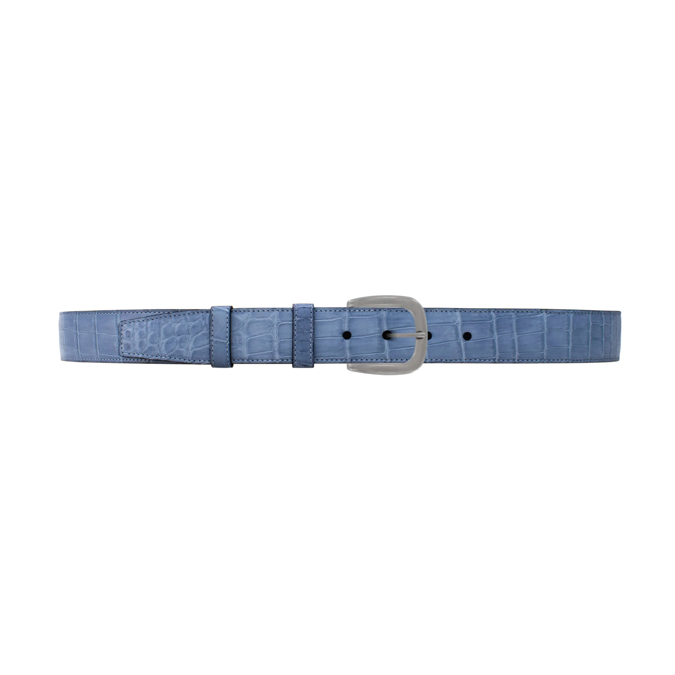 1 1/4" Arctic Classic Belt with Oxford Cocktail Buckle in Matt Nickel