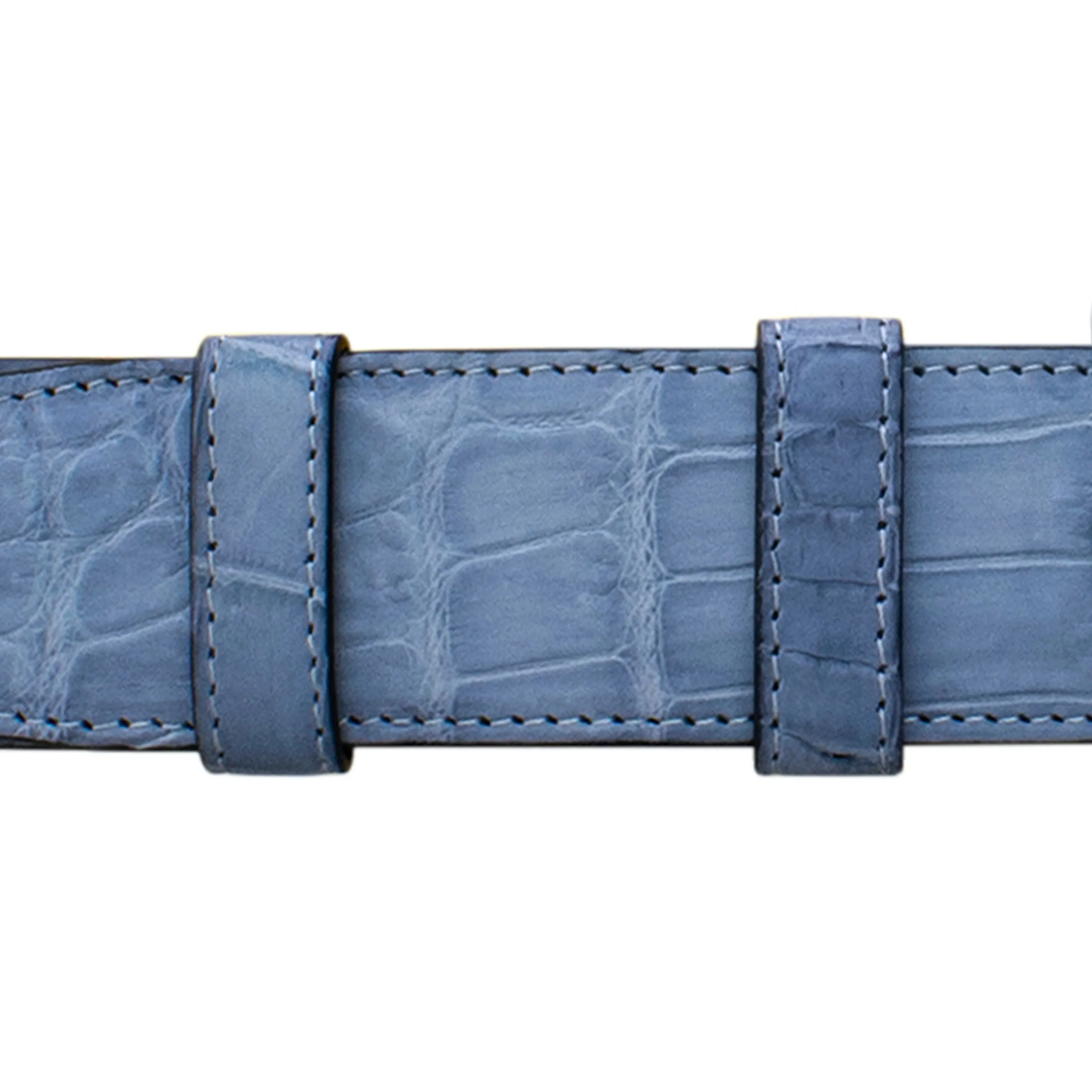 1 1/4" Arctic Classic Belt with Oxford Cocktail Buckle in Matt Nickel