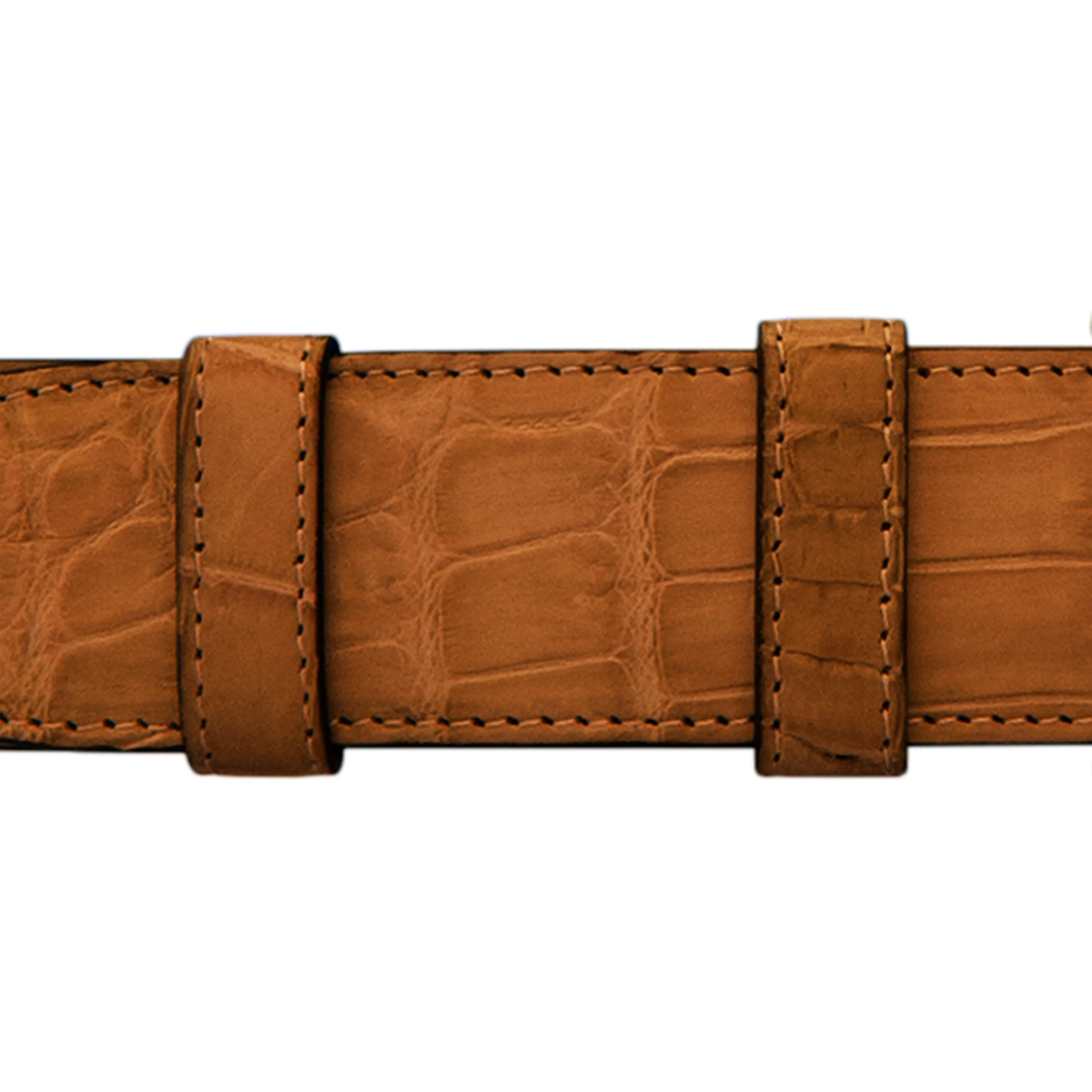1 1/4" Dark Sand Classic Belt with Winston Dress Buckle in Polished Nickel