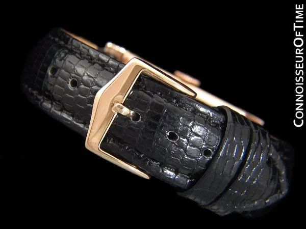 1930's Ulysse Nardin Art Deco Vintage Mens Dress Watch - 14K Rose Gold