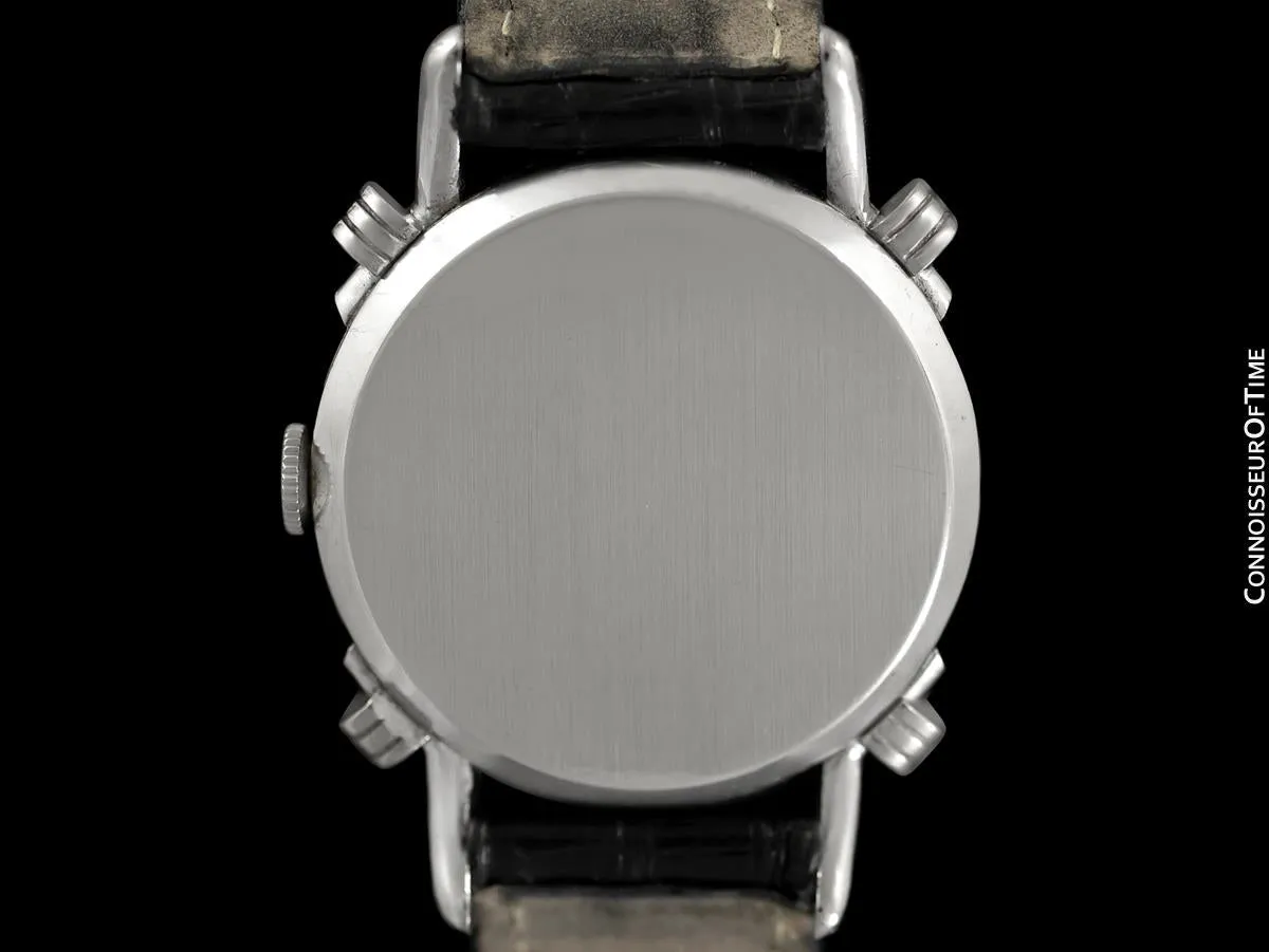 1940's Hamilton Vintage Mens Midsize Watch, Beautiful Case - 14K White Gold & Diamonds