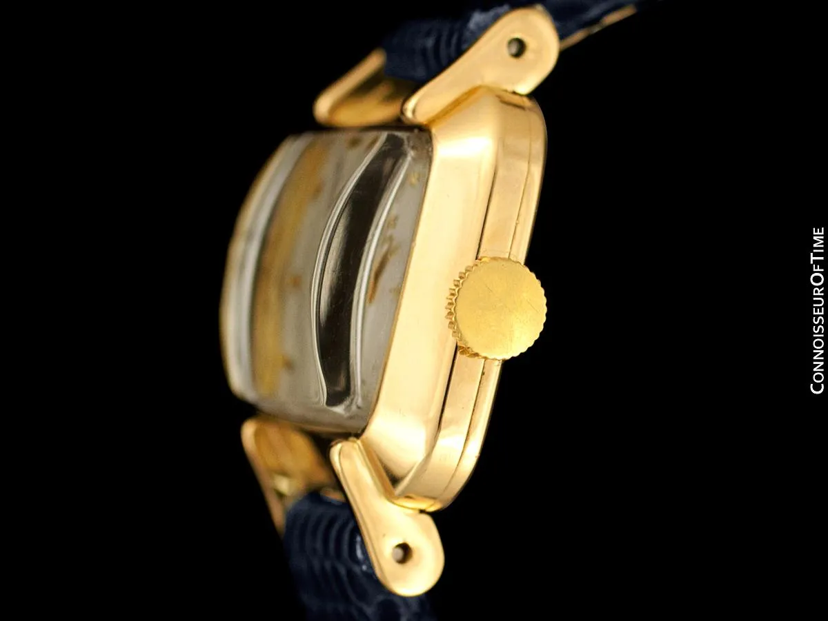 1947 Rolex Precision Pre-Cellini Vintage Ladies Watch, Ref. 4391 - 14K Gold