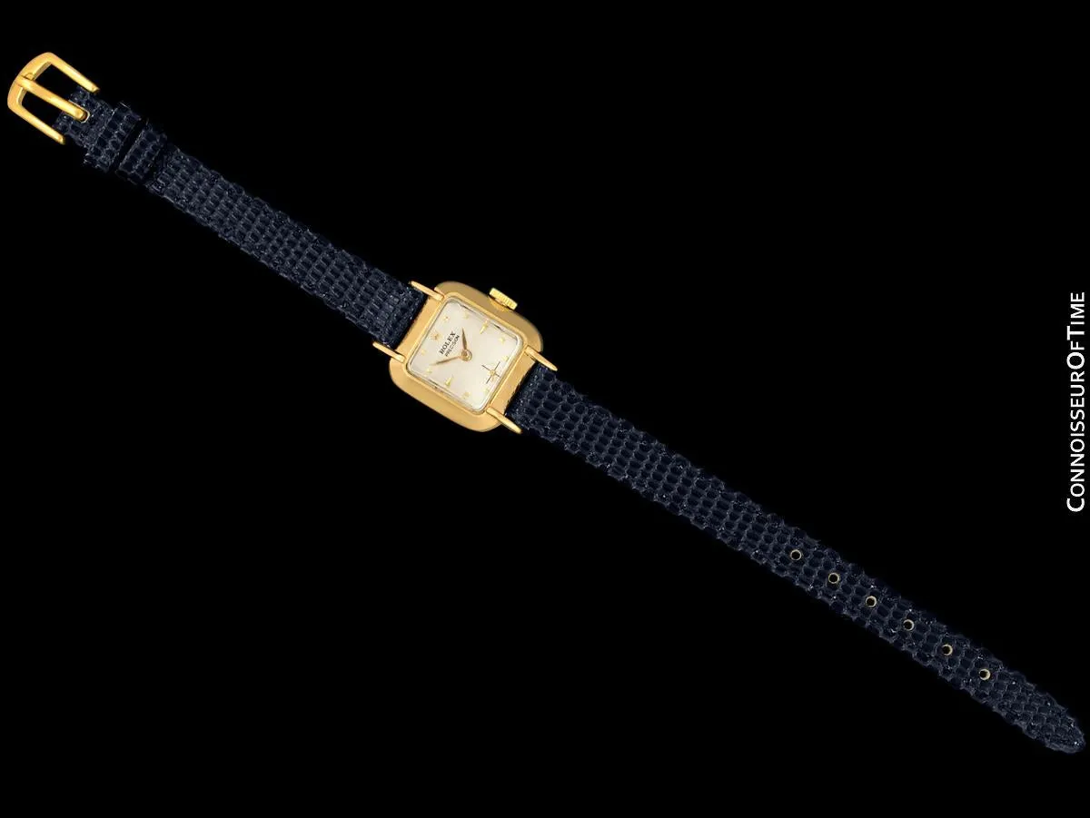 1947 Rolex Precision Pre-Cellini Vintage Ladies Watch, Ref. 4391 - 14K Gold
