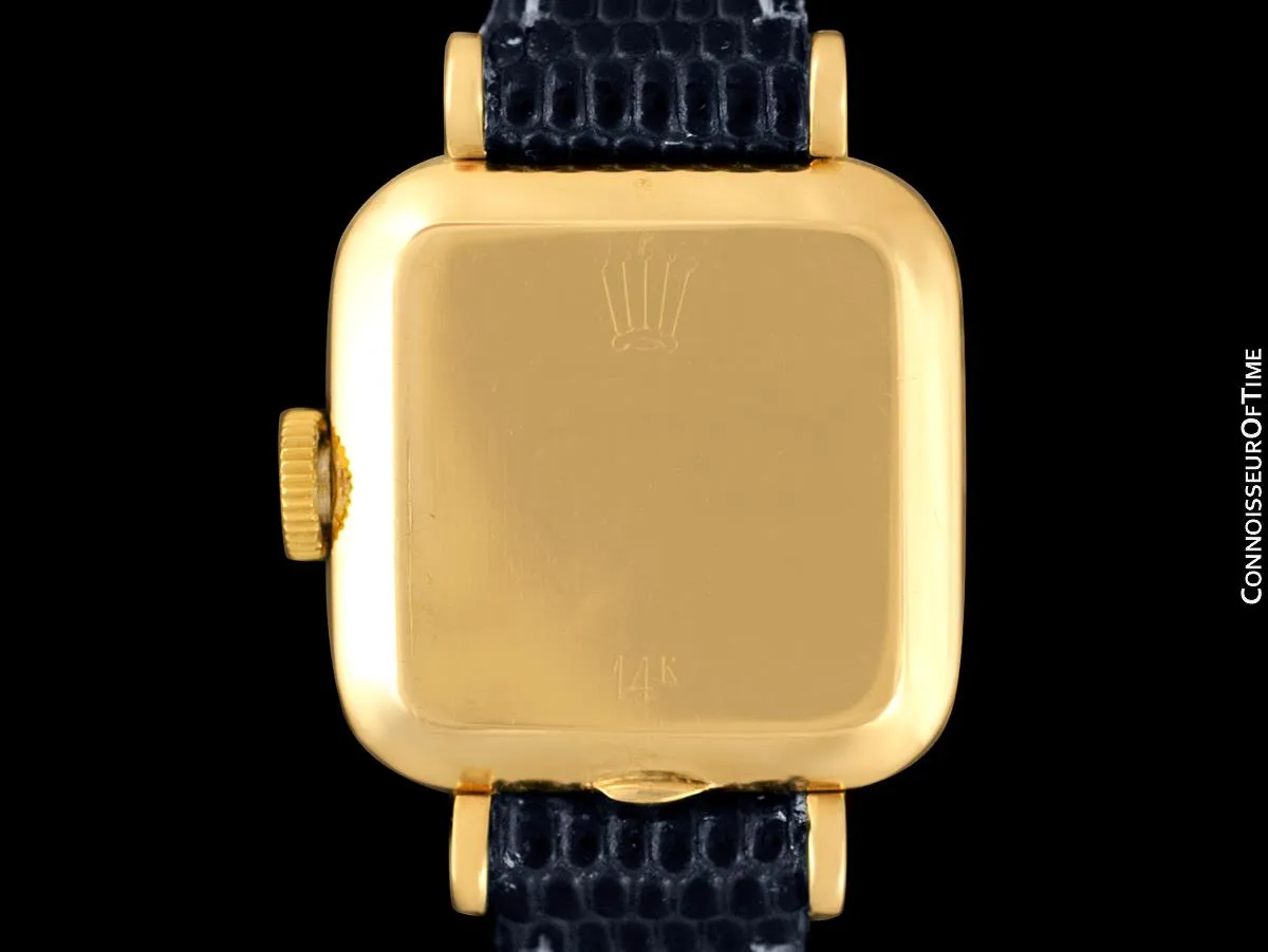 1947 Rolex Precision Pre-Cellini Vintage Ladies Watch, Ref. 4391 - 14K Gold