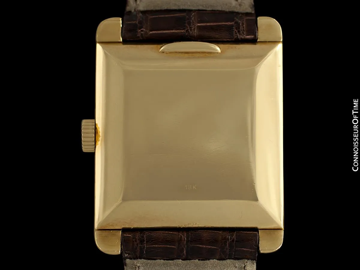 1950's Patek Philippe Vintage Mens Handwound Watch, Ref. 2488 - 18K Gold