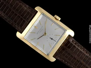 1950's Patek Philippe Vintage Mens Handwound Watch, Ref. 2488 - 18K Gold