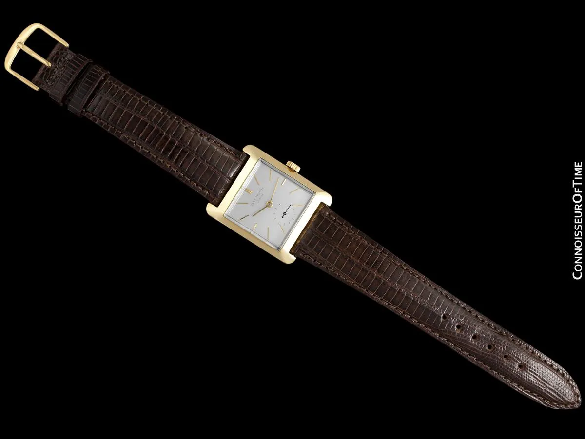1950's Patek Philippe Vintage Mens Handwound Watch, Ref. 2488 - 18K Gold