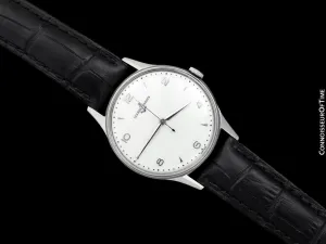 1950's Ulysse Nardin Vintage Chronometer Full Size Mens Calatrava Watch - Stainless Steel