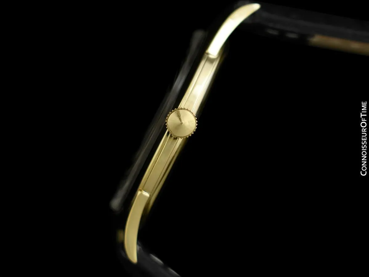 1950's Ulysse Nardin Vintage Mens Dress Watch - 14K Gold