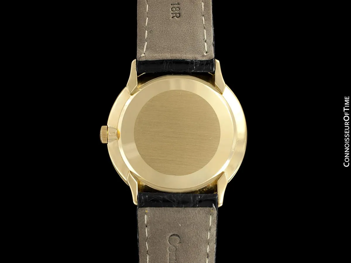 1960 Patek Philippe Vintage Mens Handwound Watch, Ref. 2573 - 18K Gold