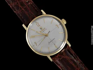 1962 Omega Seamaster Vintage Mens Auotmatic Watch with Cal. 552 - 14K Gold & Stainless Steel