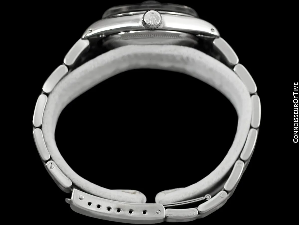 1972 Rolex Date (Datejust) Mens Watch with Monochrome Design - Stainless Steel