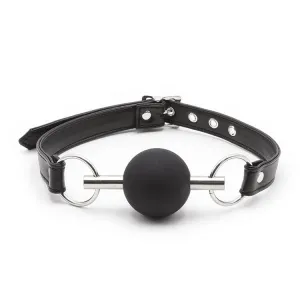 2106MQ      Chomp at the Bit Black Silicone Ball Gag - MEGA Deal