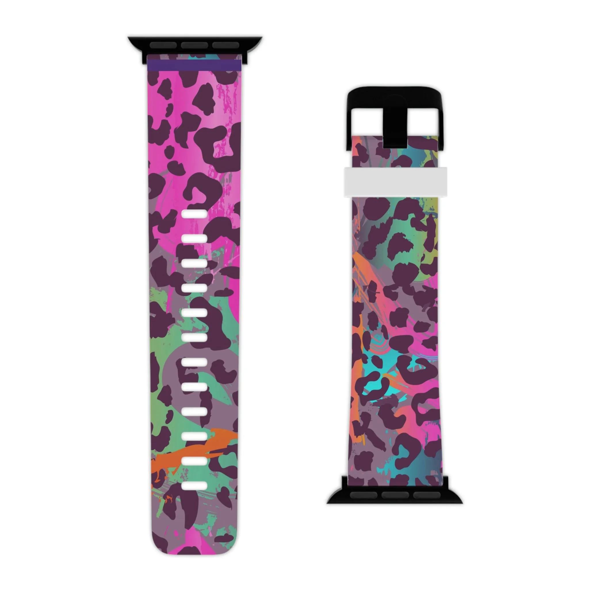 80's Cheetah Apple Watch Band