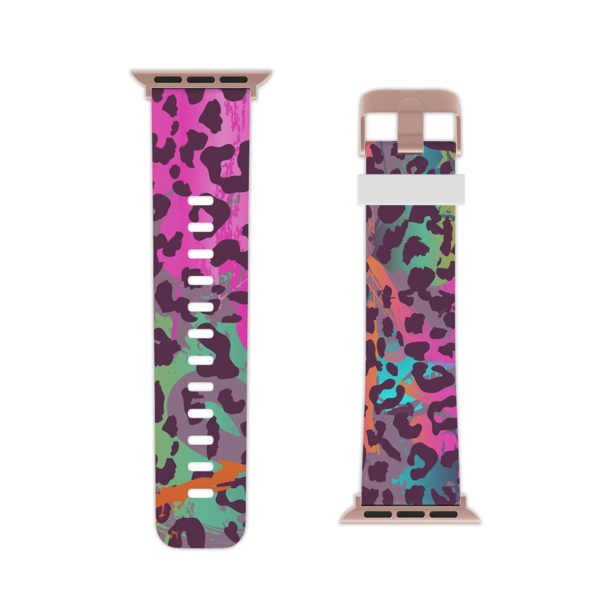 80's Cheetah Apple Watch Band