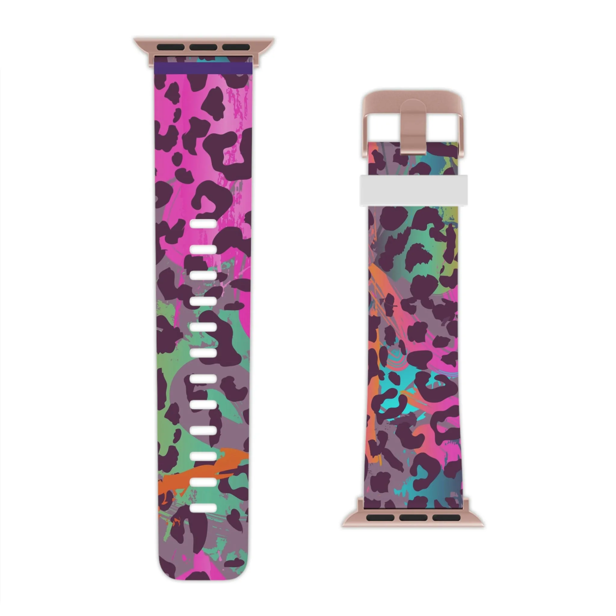 80's Cheetah Apple Watch Band