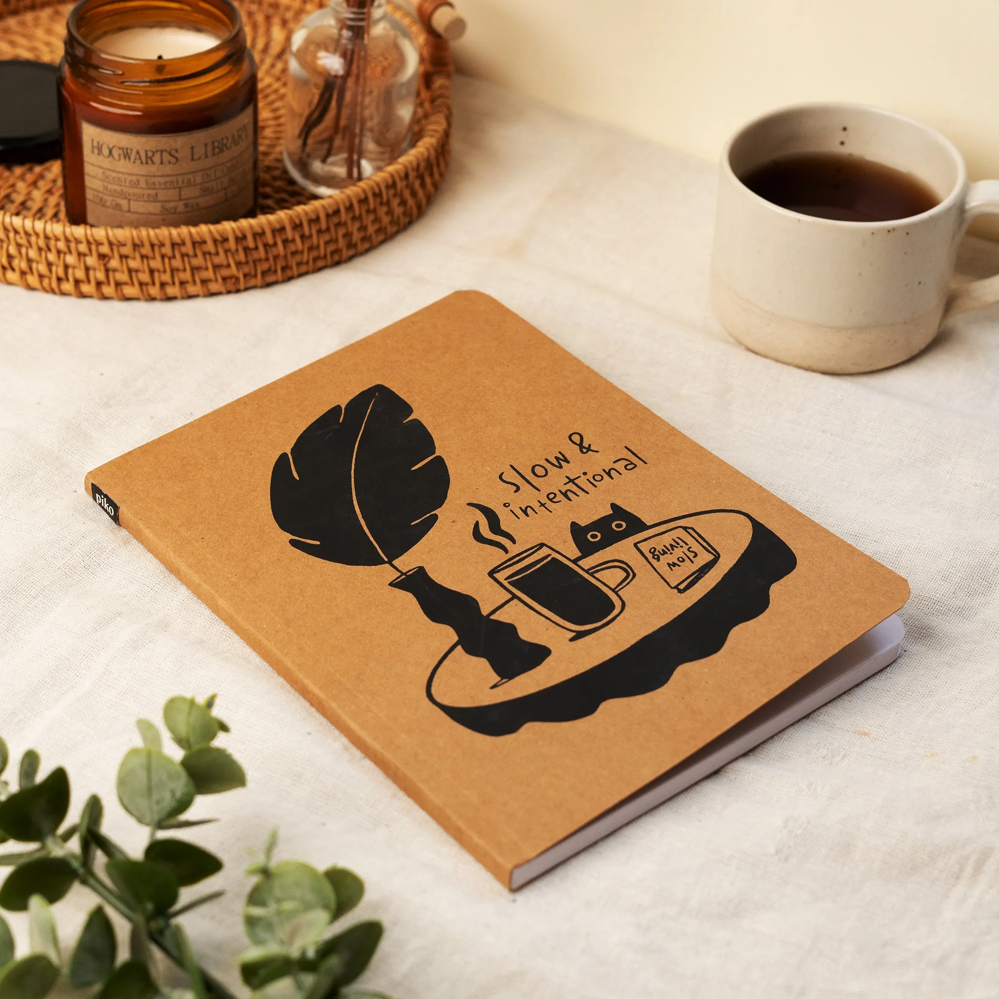 A5 Kraft Notebooks / Pack of 3