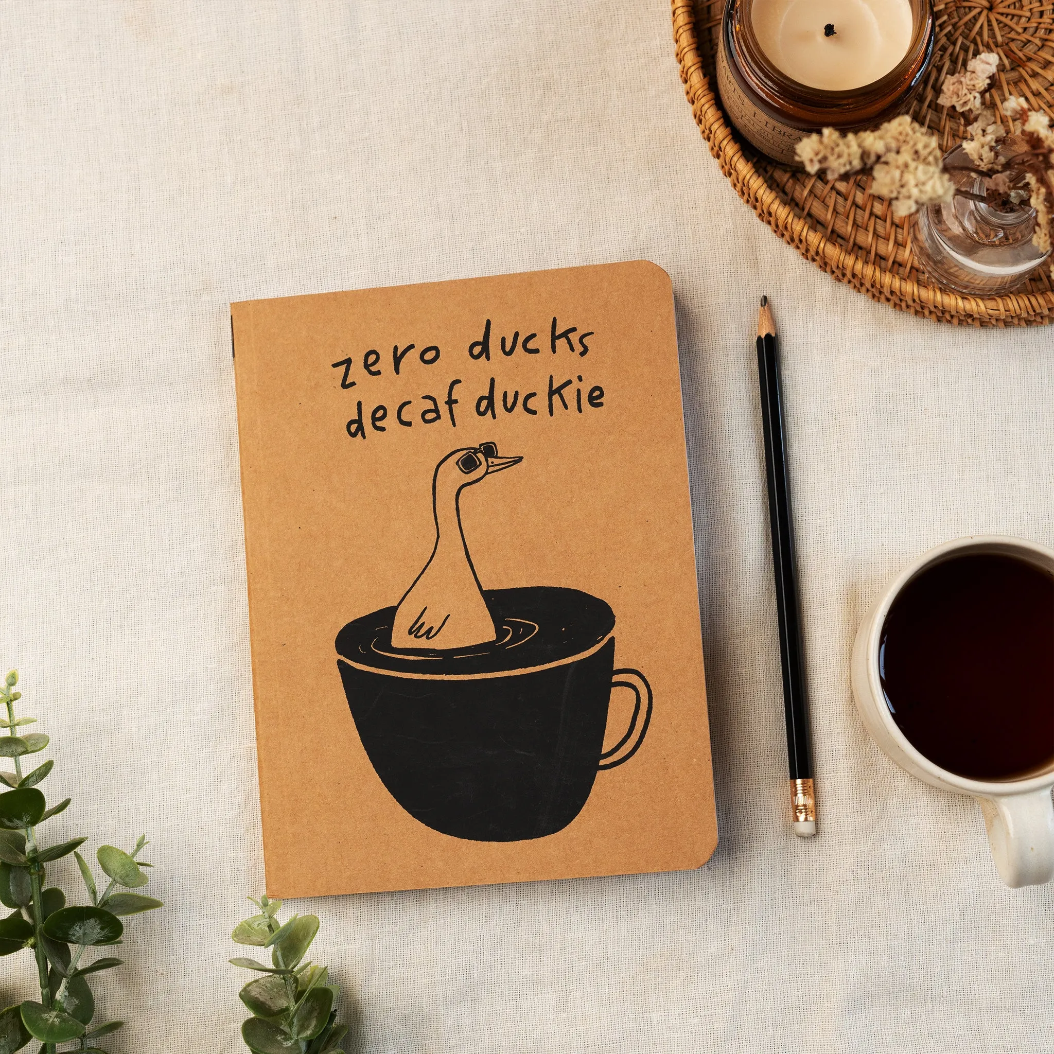 A5 Kraft Notebooks / Pack of 3