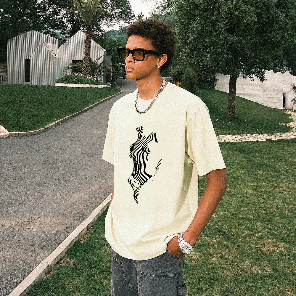 Abstract Pattern T-shirt