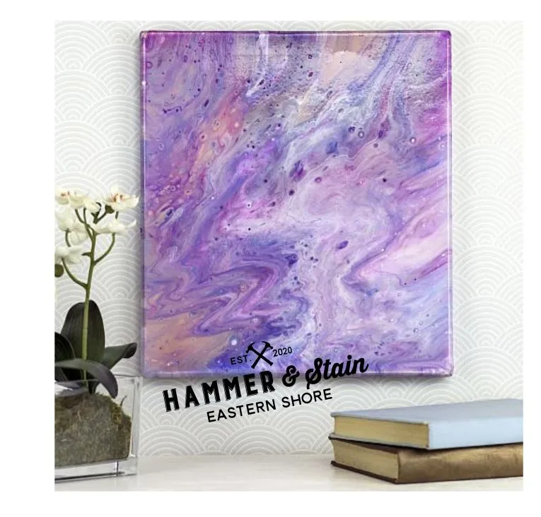 Acrylic Pour Workshop (Wood/Canvas)