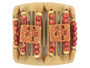 African Butterfly Chameleon Hair Comb - Dupla Blonde 37