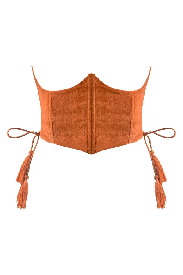 Alexia Velvet Corset Belt
