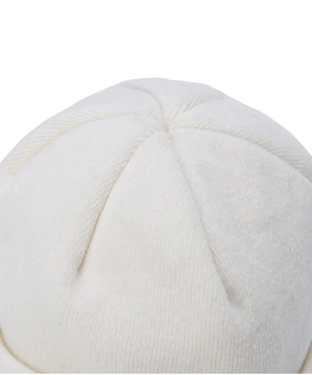 ANEW Golf: Men's Simple Wool Knit Cap - White