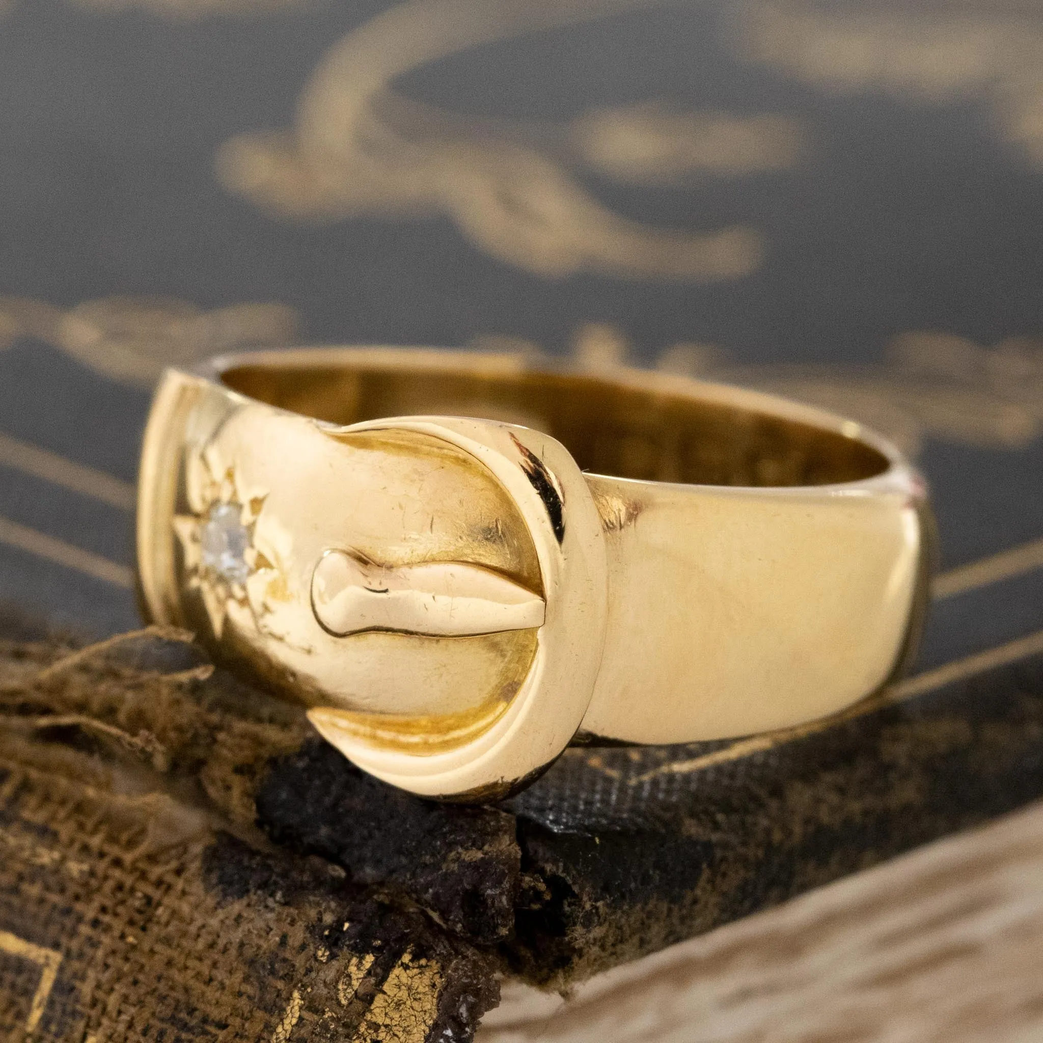 Antique Buckle Band, English c. 1917