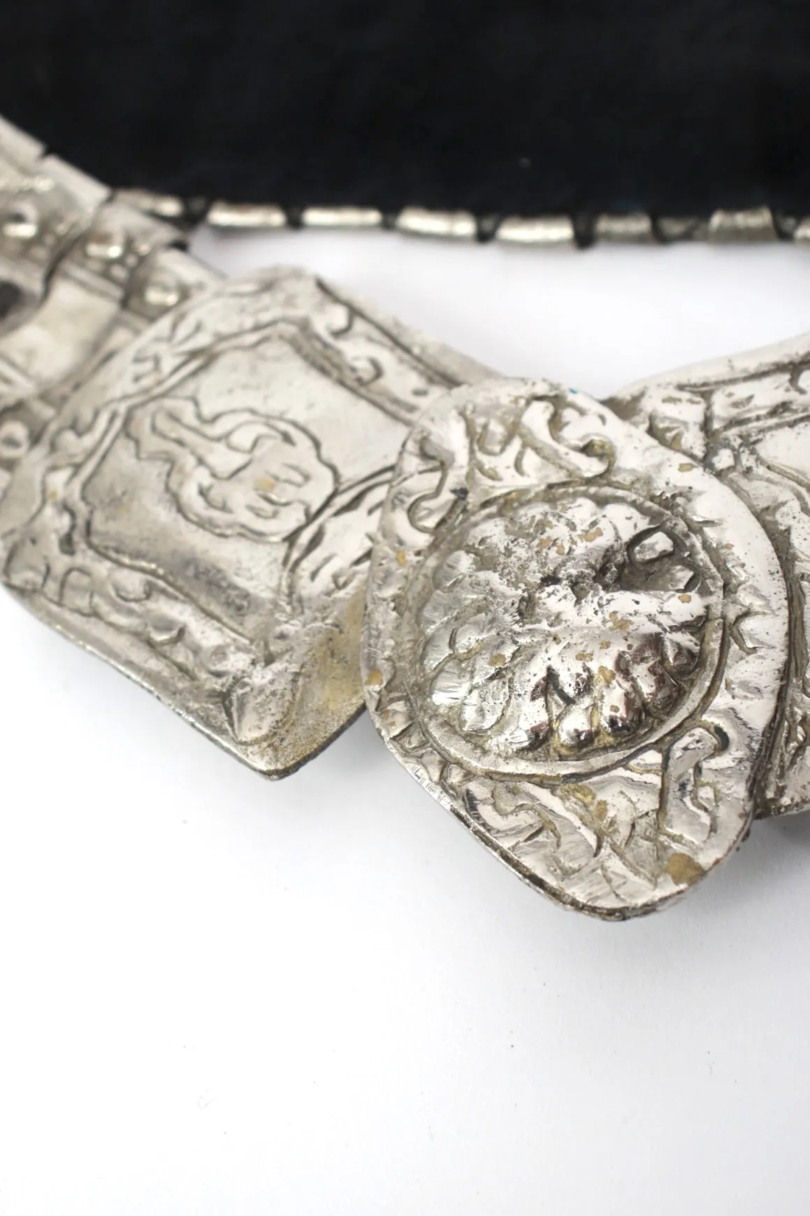 Antique Hand Wrought Brass Belt