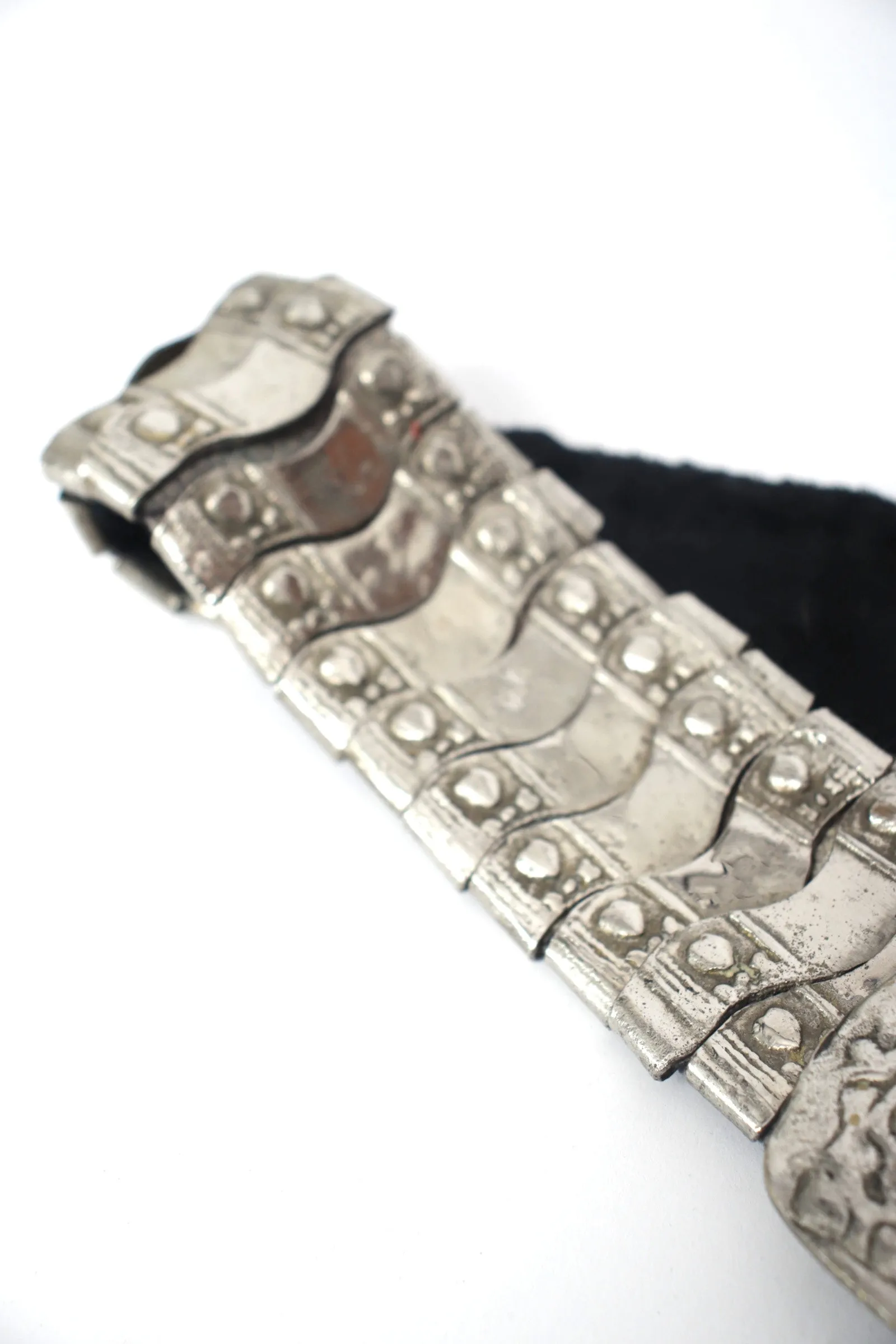 Antique Hand Wrought Brass Belt