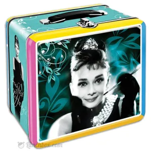 Audrey Hepburn Metal Lunchbox