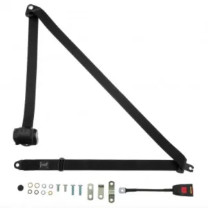 AUTOMATIC/FIXED FRONT SEAT BELT LAP & DIAGONAL 30CM