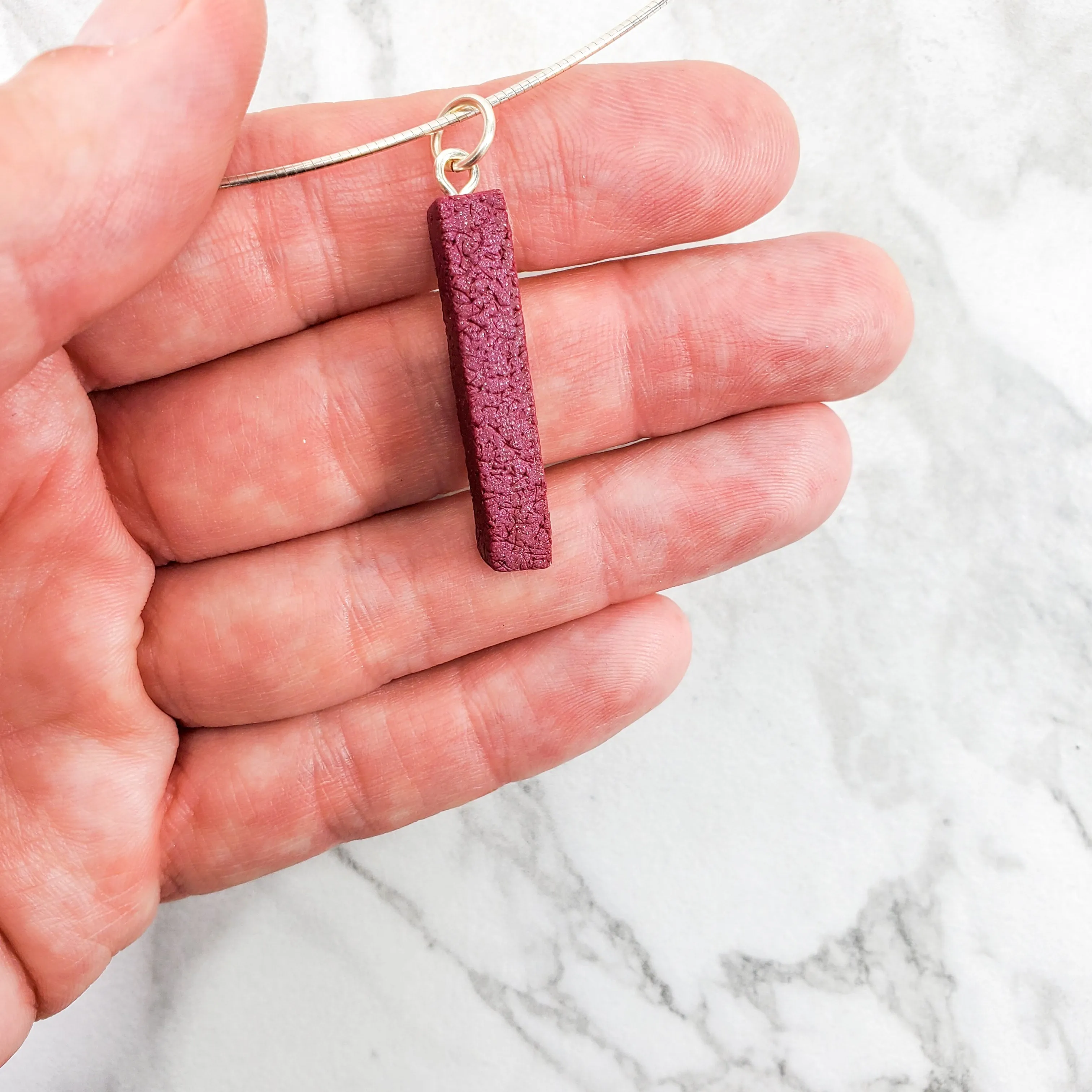Bar Pendant - Solid Colors