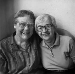 Barbara Gittings and Kay Tobin