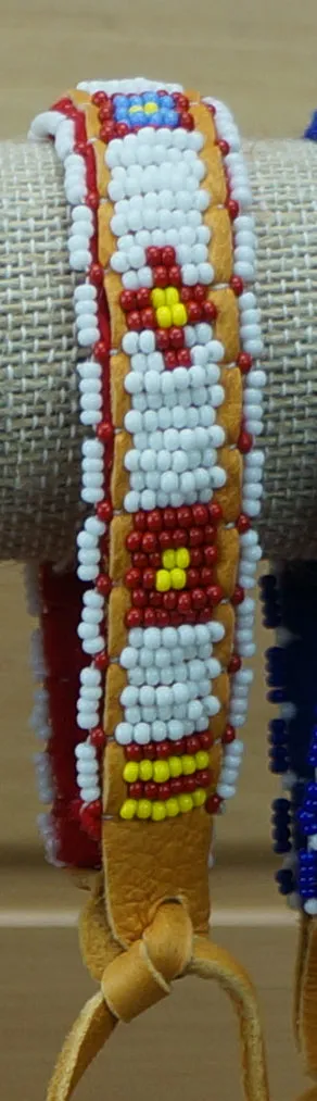 Beaded Leather Bracelets