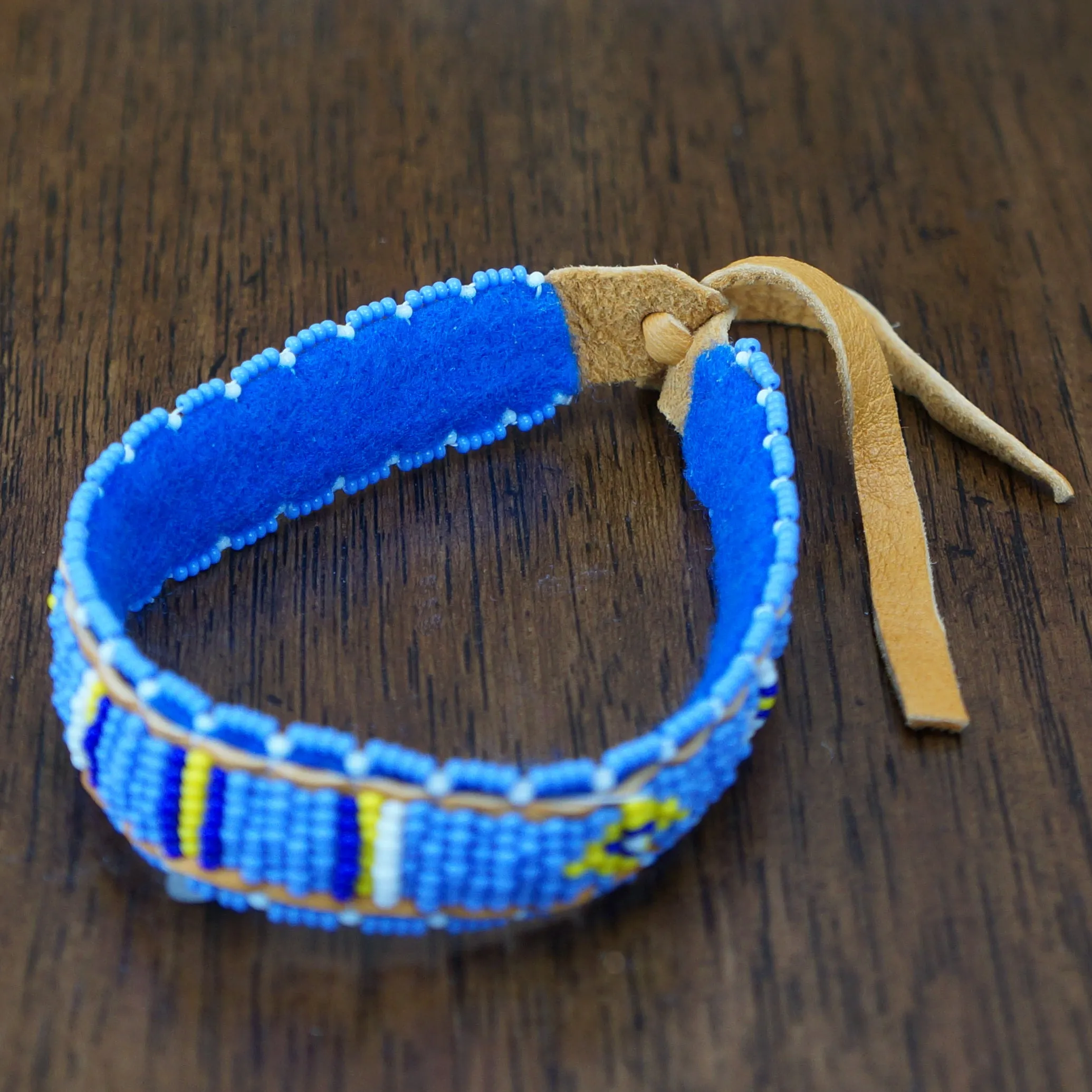 Beaded Leather Bracelets
