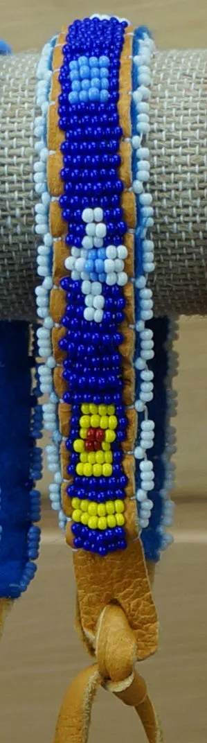 Beaded Leather Bracelets