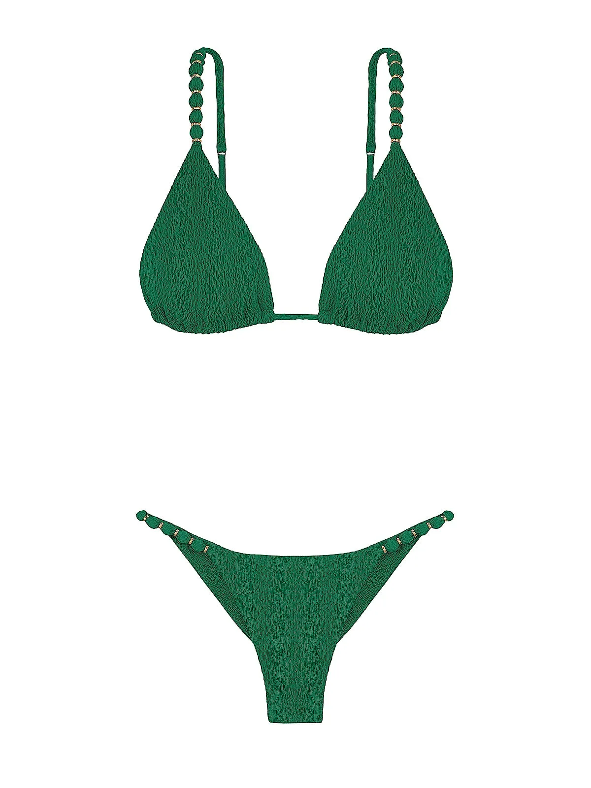 Beads Parallel Tri-Beads Bikini