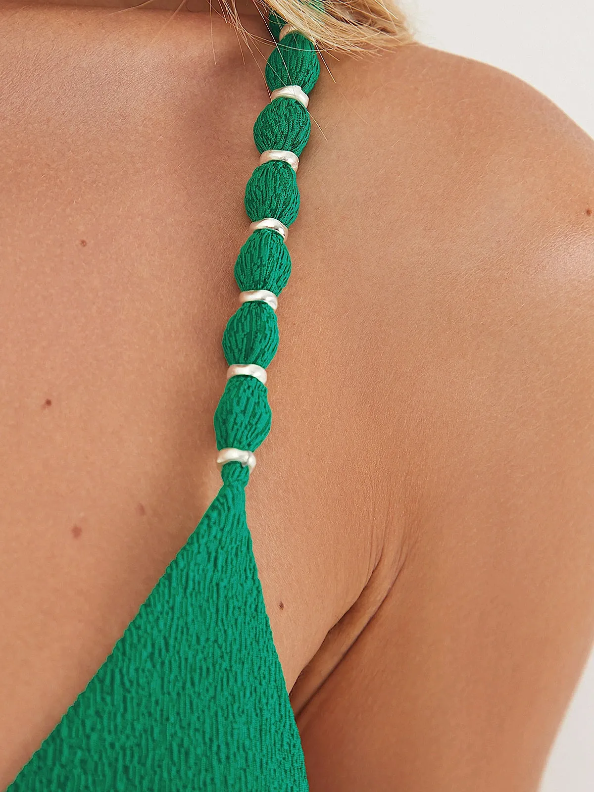Beads Parallel Tri-Beads Bikini