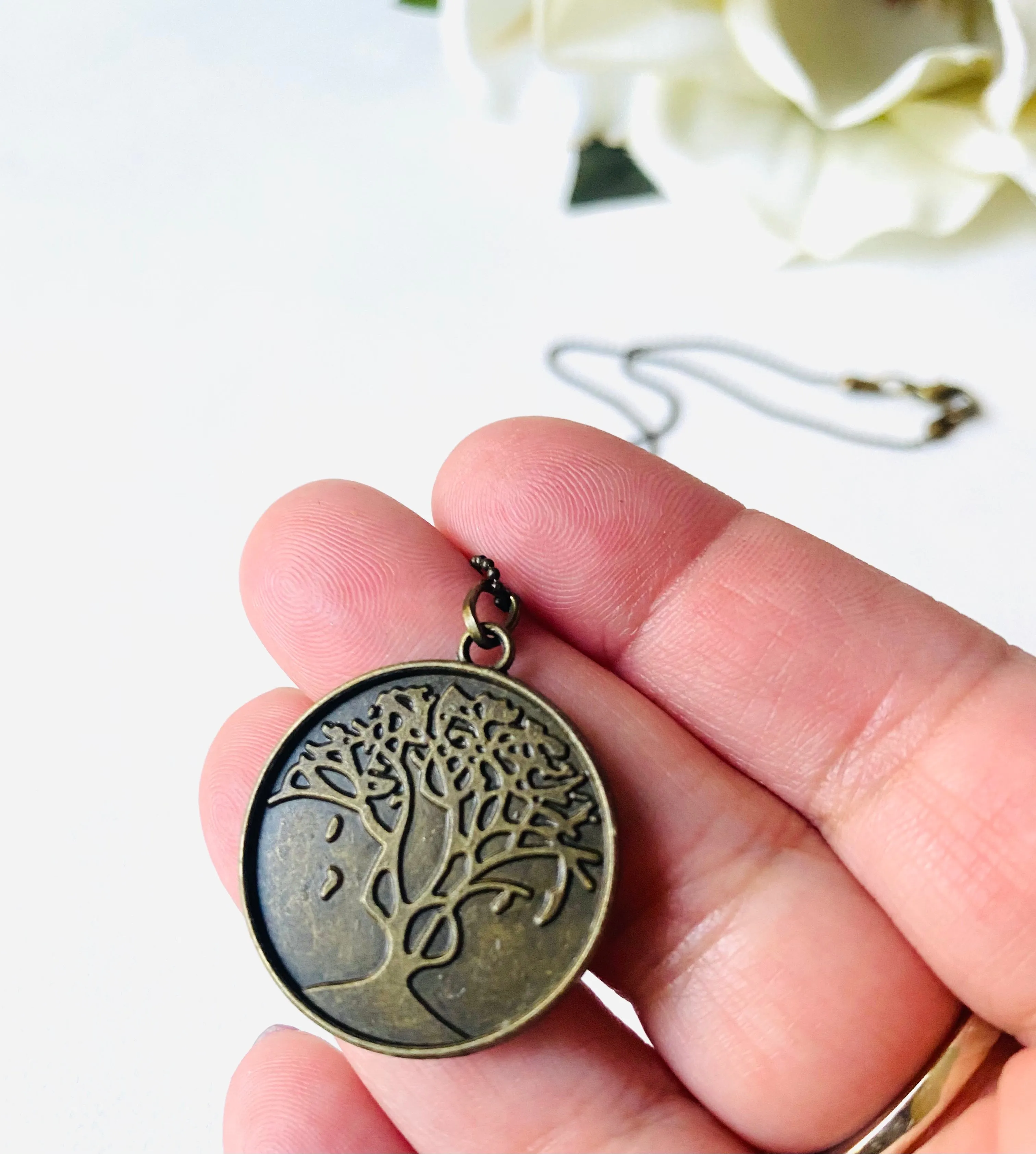 Bee Necklace, Copper Bee Necklace