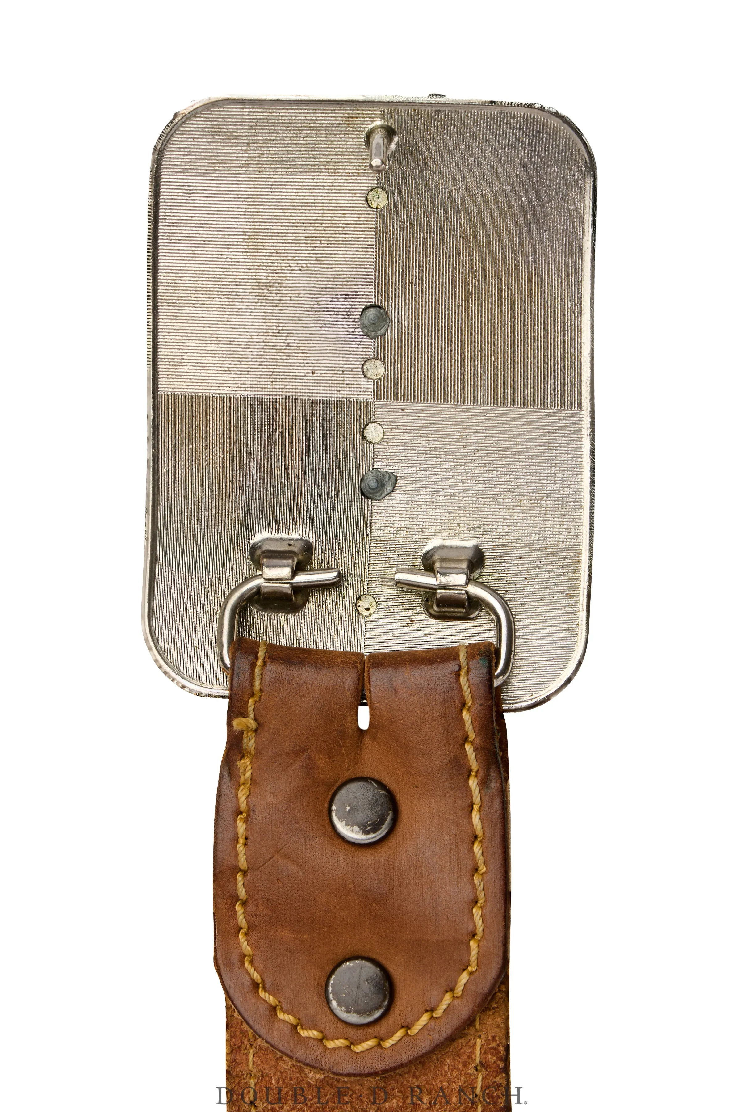 Belt, A Vintage, Buckle, Western, Enamel, Longhorn, Vintage, 693