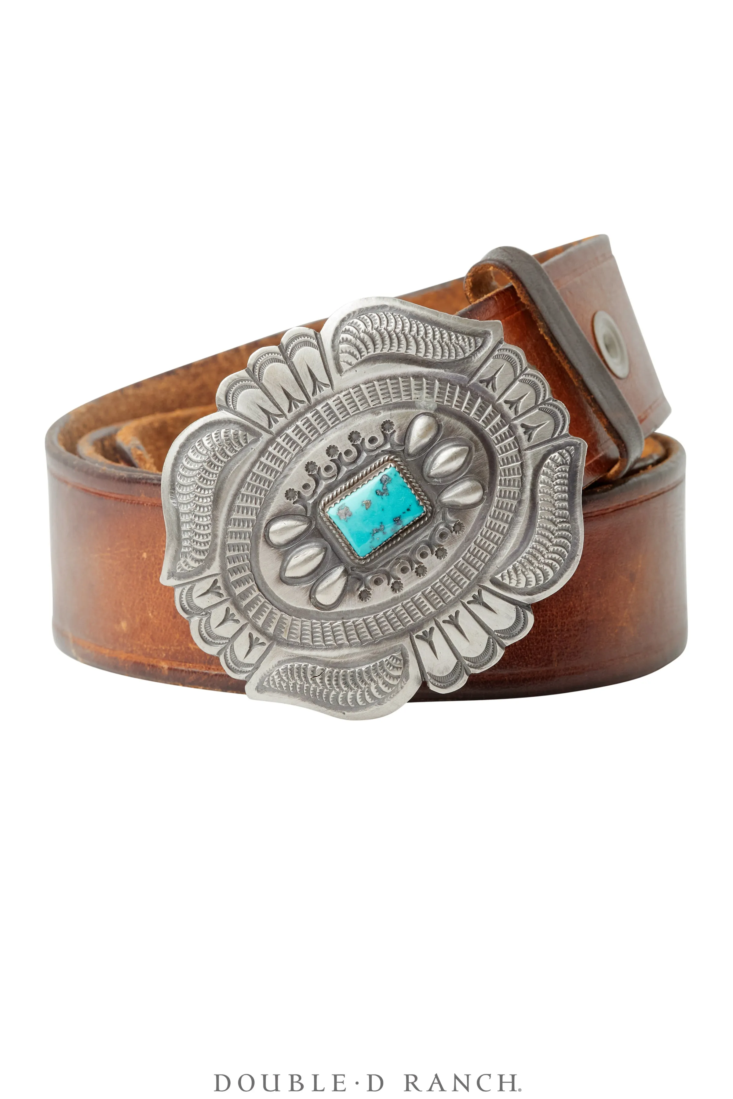 Belt, A Vintage, Cast, Turquoise, Hallmark, New Old Stock, 557