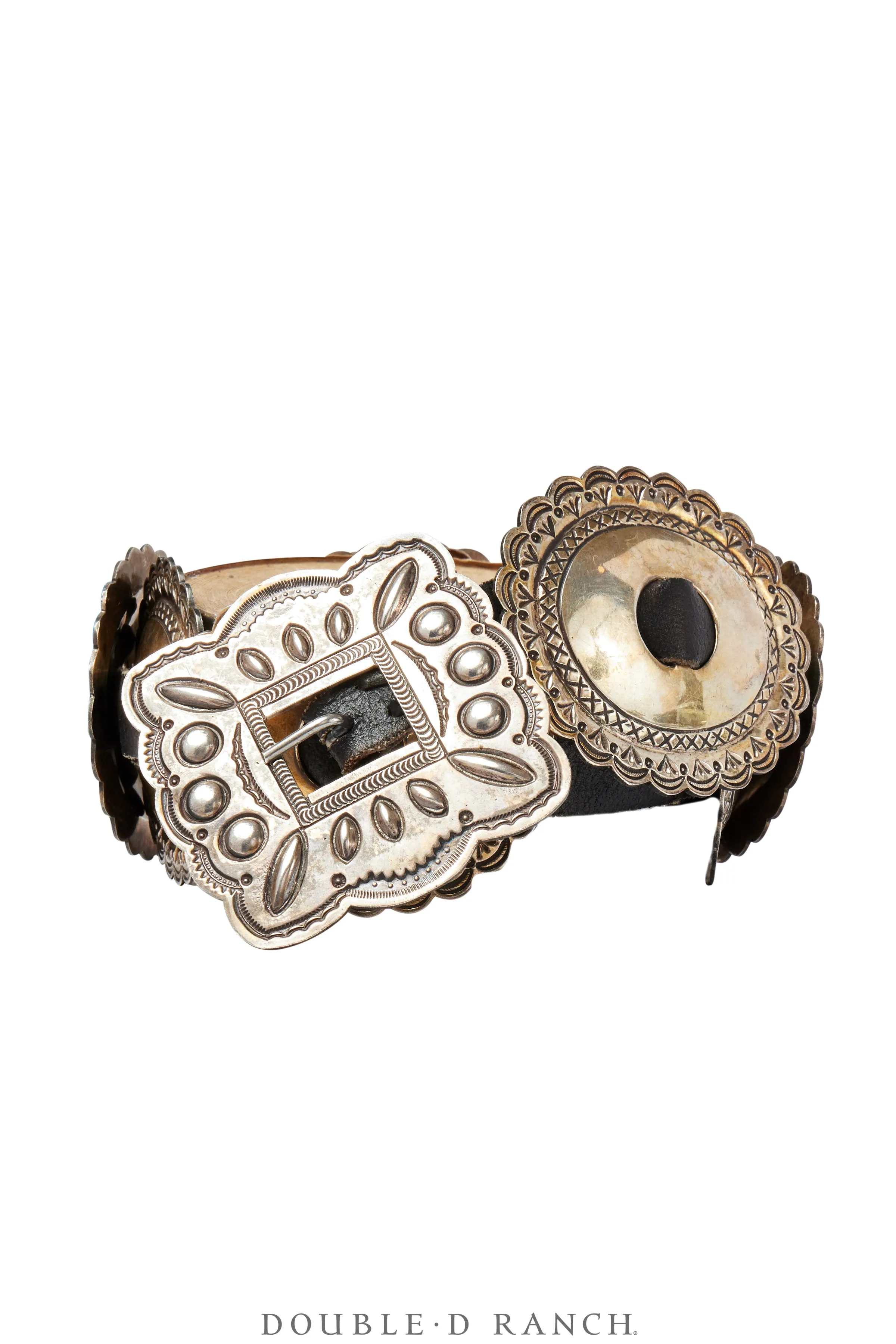 Belt, A Vintage, Concho, 1st Phase Revival, Kirk Smith Hallmark, Worn by Fleetwood Mac's Christine McVie, Rock Music Awards, 1976, 644