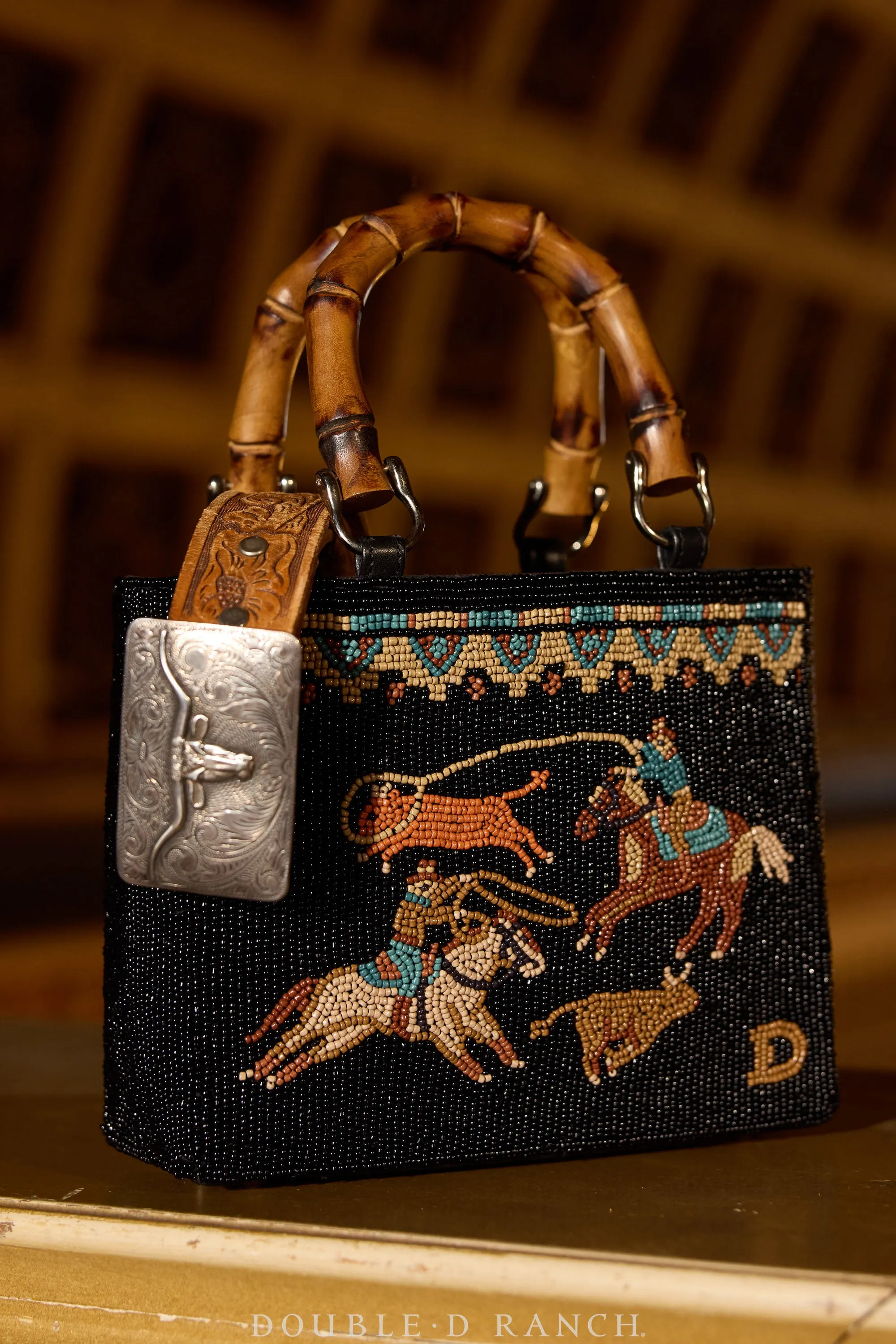 Belt, A Vintage, Western, Longhorn With Scroll Engraving, Hallmark, Vintage, 550