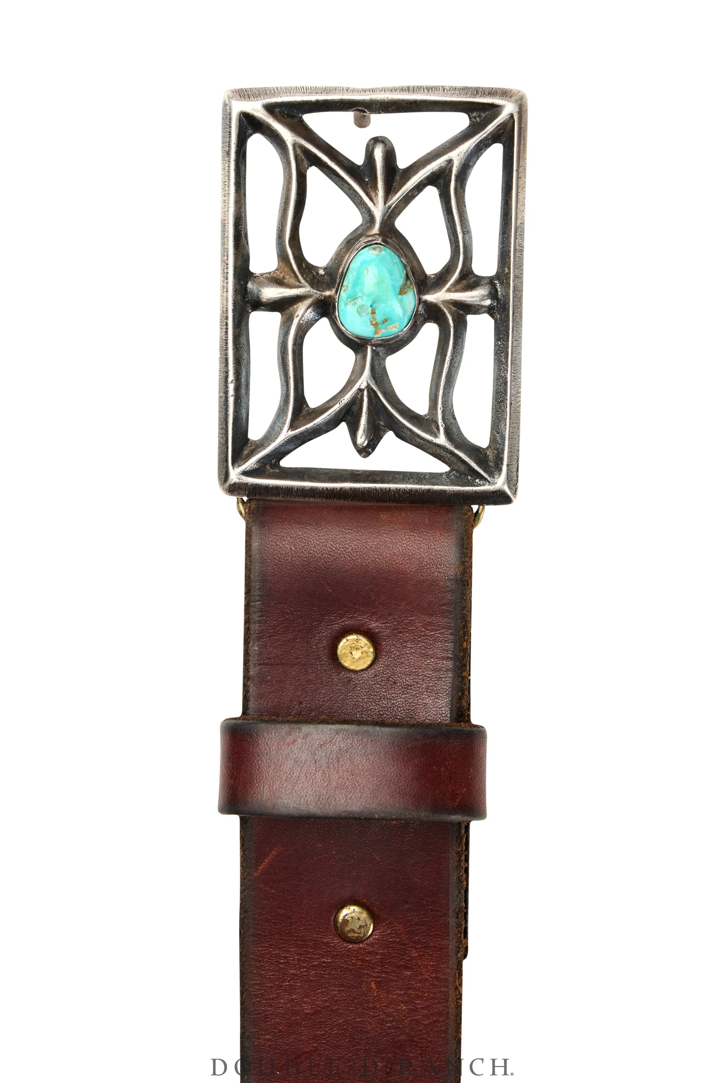 Belt, Sandcast, Turquoise, Vintage, 616
