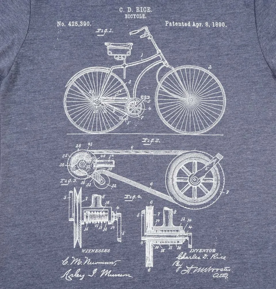 BICYCLE PATENT Unisex T-shirt