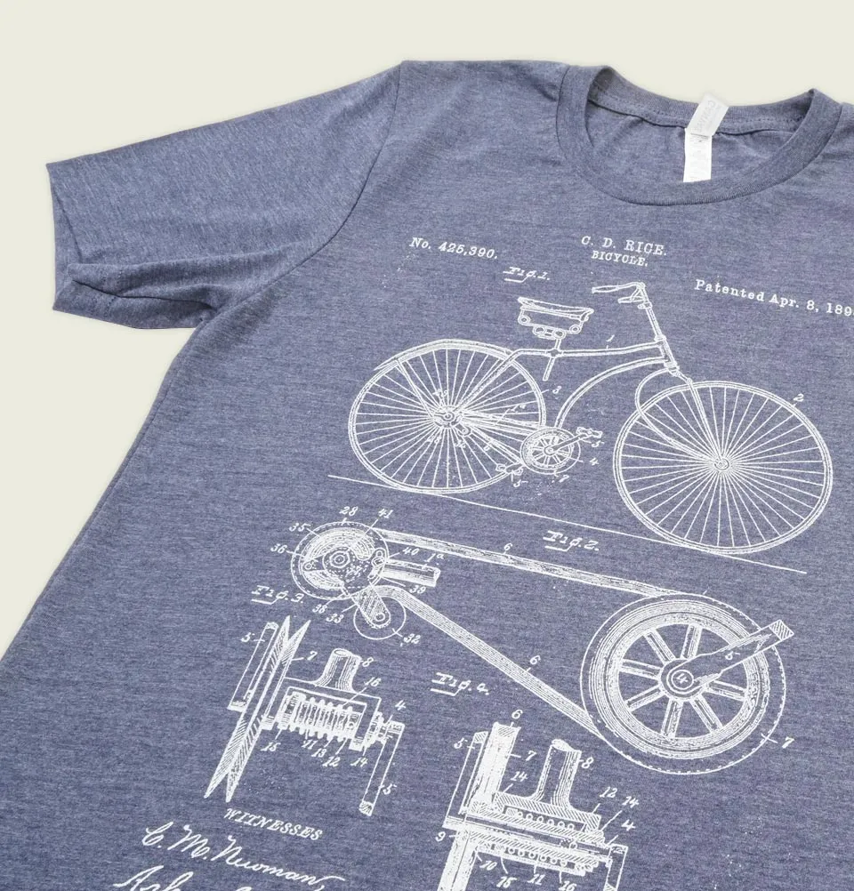 BICYCLE PATENT Unisex T-shirt