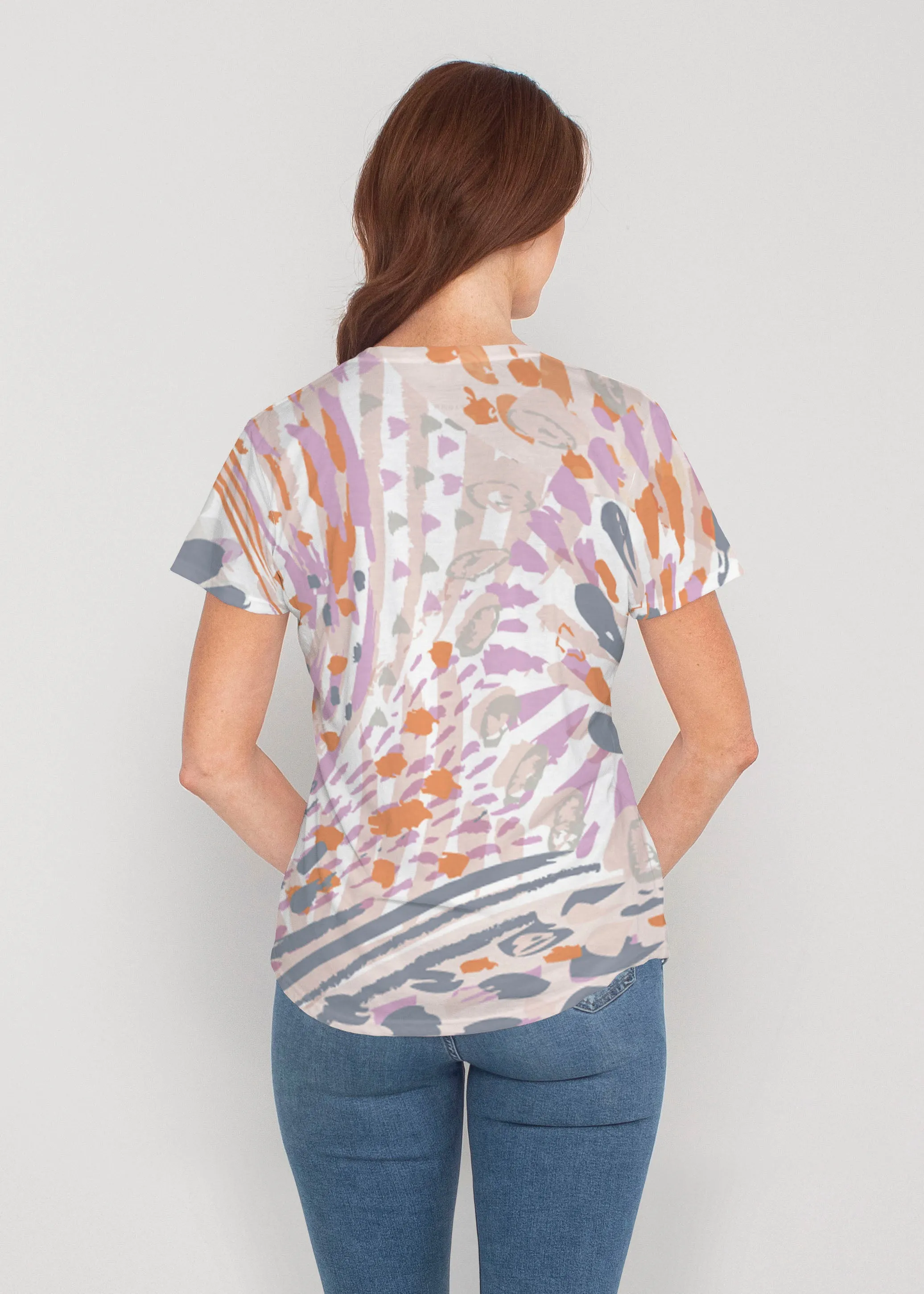 Big Bang (8092) ~ Contoured Tri-Blend Scoop Tee